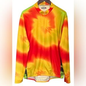 NWOT Primal Wear Tye Dye Cycling Jersey SZ XXL